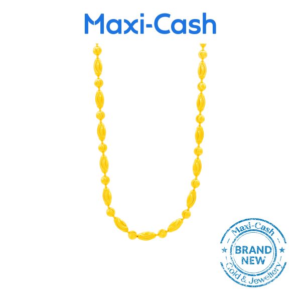 Beads Chain in 916 Gold