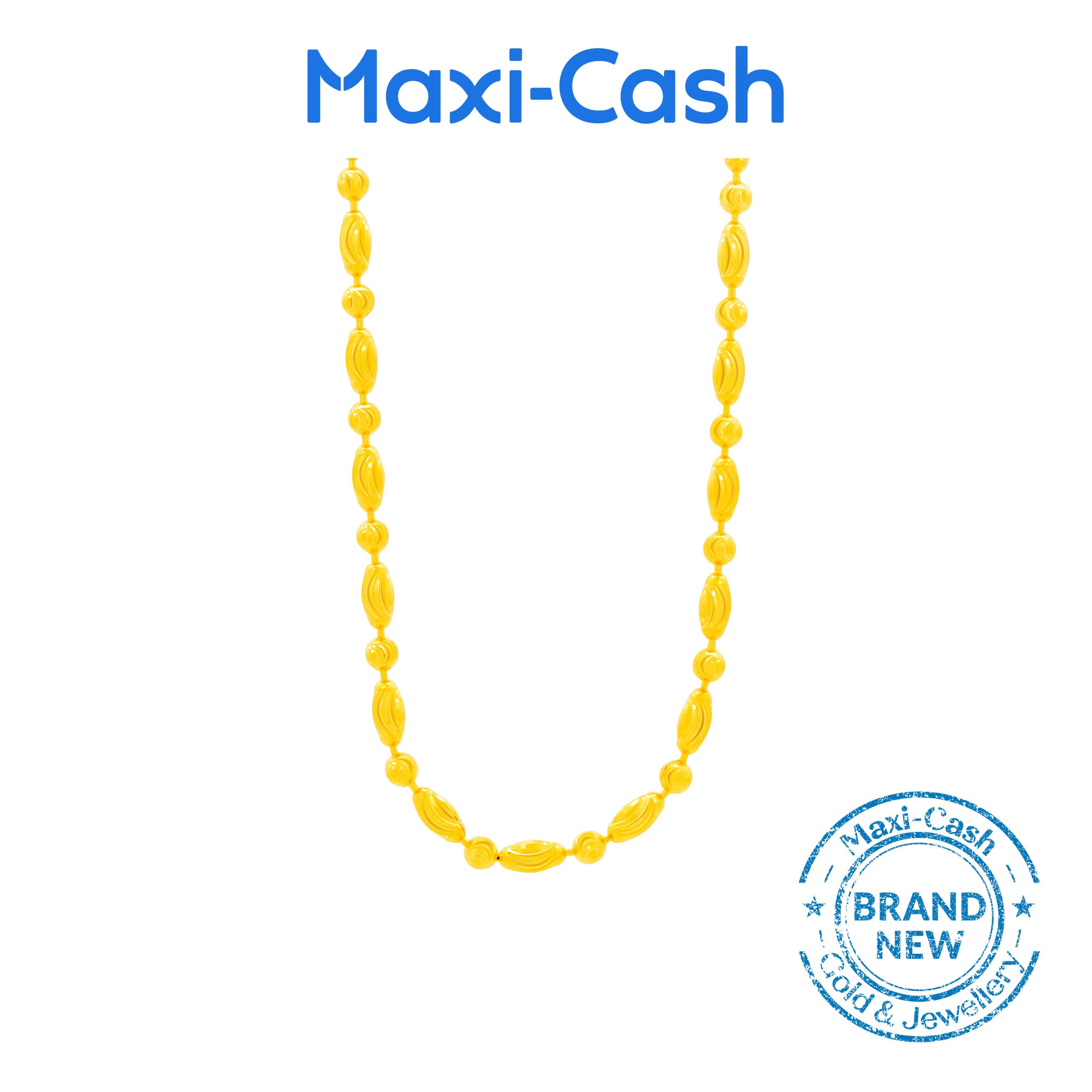Beads Chain in 916 Gold