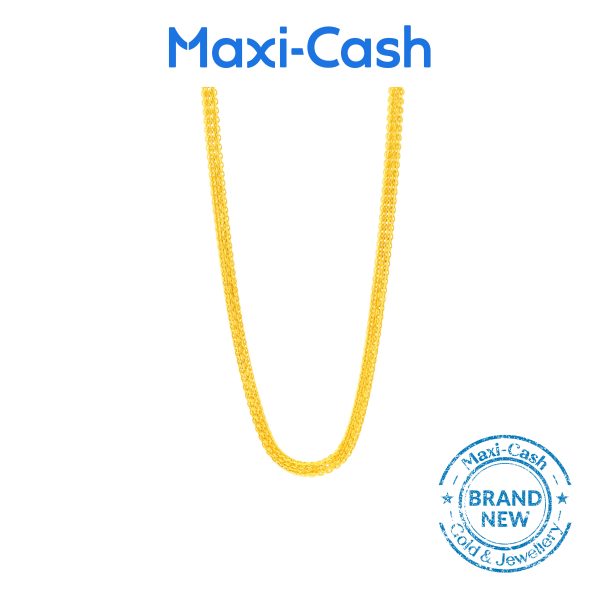 Milan Chain in 916 Gold