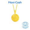 Golden Fortune Pendant in 916 Gold