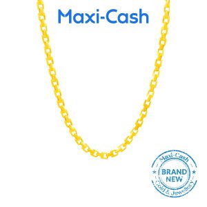 Link Chain Necklace in 916 Gold