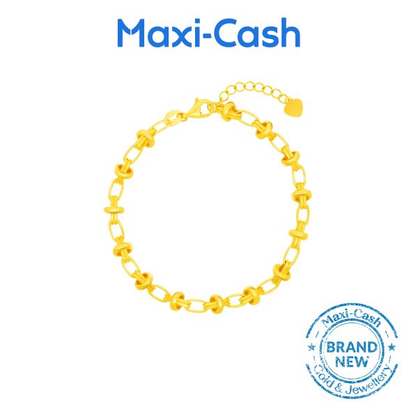 Link Chain Bracelet in 916 Gold