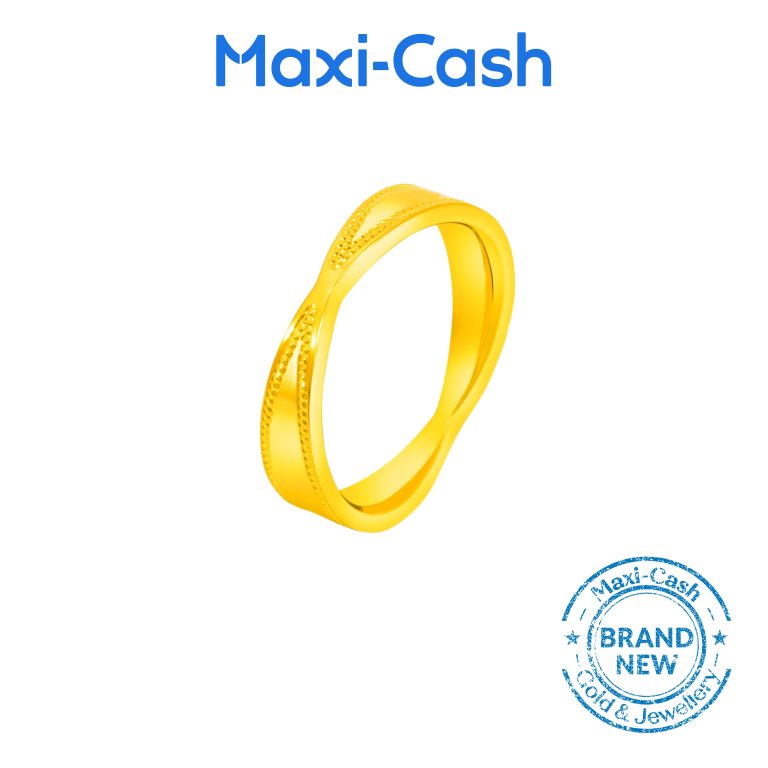 Bonded Serenity Ring in 999 Gold