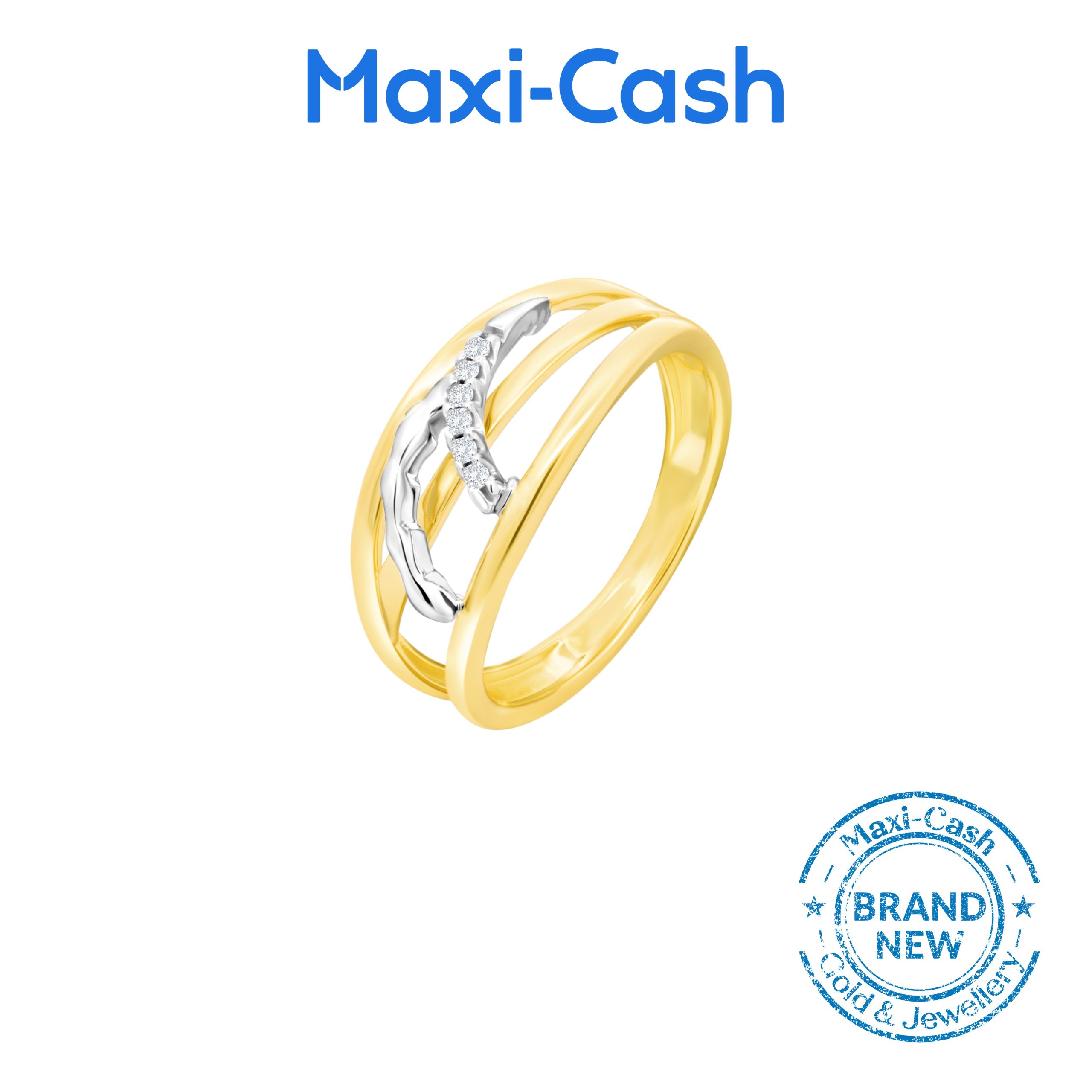 Diamond Circle Dreams Ring in 14K Yellow Gold