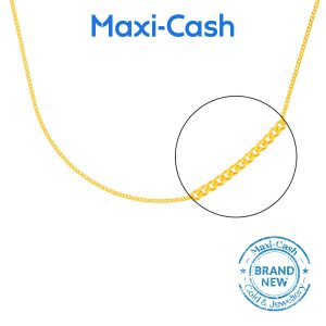 Curb Chain in 916 Gold