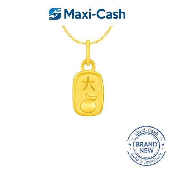 Blessing (Good Luck) Pendant in 999 Gold