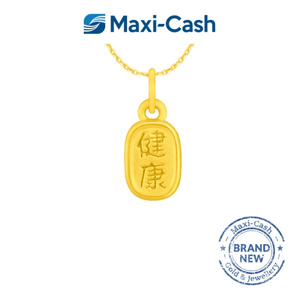Blessing (Health and Joy) Pendant in 999 Gold