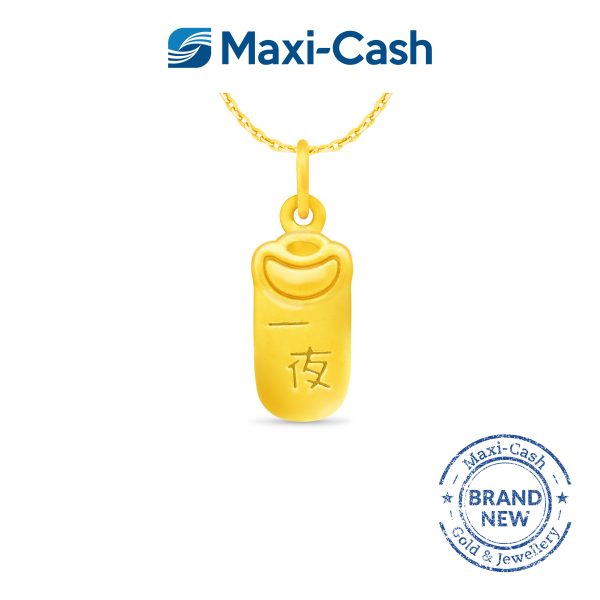 Blessing (Wealthy Overnight) Pendant in 999 Gold