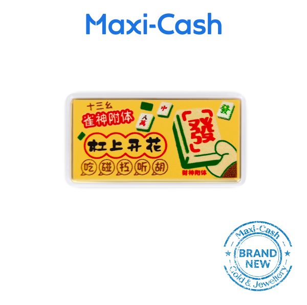 Winning Mahjong Mini Gold Bar in 999 Gold