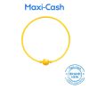 Golden Bead Bangle in 916 Gold - Image 2
