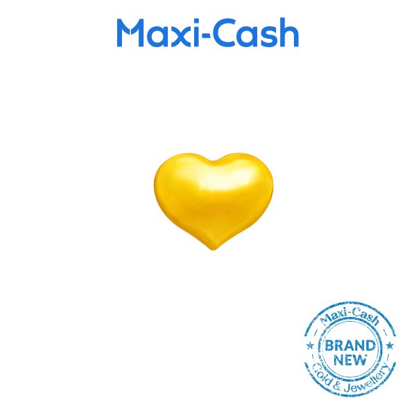 1gm Petite Heart (Gold Bean) in 999 Gold [1 pc - Bottle Included]