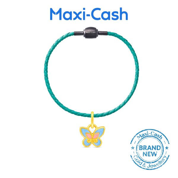 Enchanting Butterfly Fantasi Charm in 999 Gold