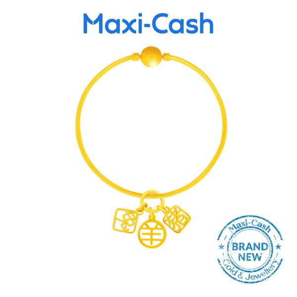 Trio Match Zodiac Fantasi Charm in 916 Gold (Rabbit, Goat, Pig) - Image 2