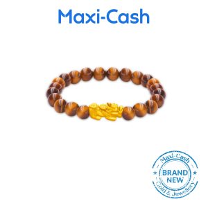 Golden Pixiu Bracelet in 999 Gold