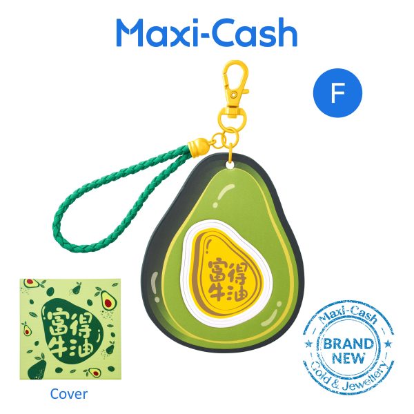 Lucky Fruits Keychain in 999 Gold [Mix & Match: Bundle of 2] - Image 7