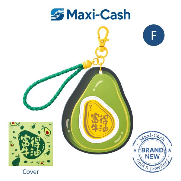 Lucky Fruits Keychain in 999 Gold [Mix & Match: Bundle of 2] - Image 7