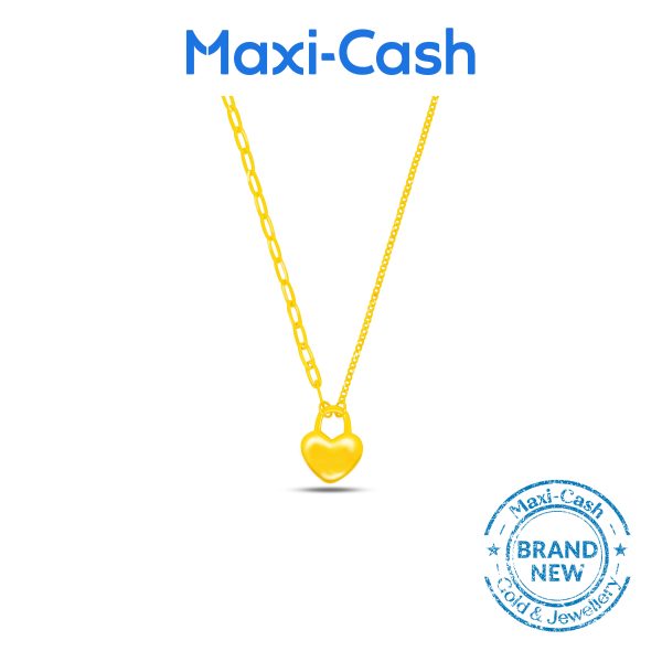 Golden Adore Necklace in 916 Gold