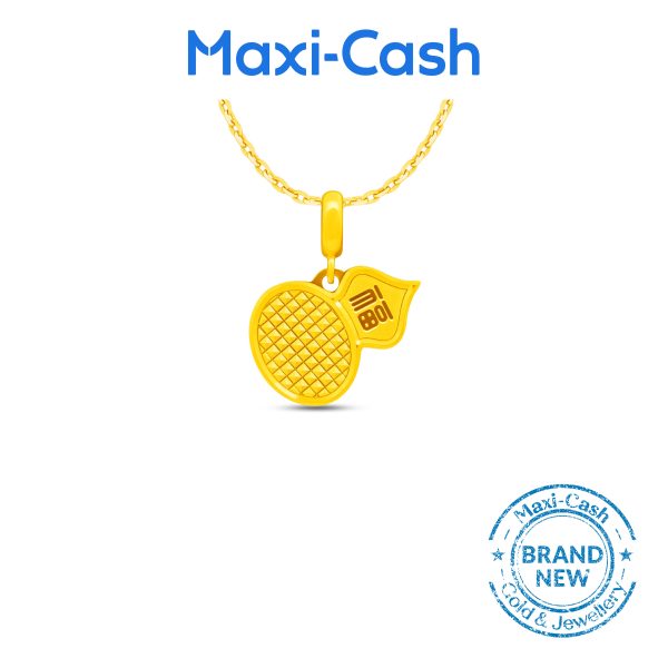 Fortune Gourd Pendant in 916 Gold