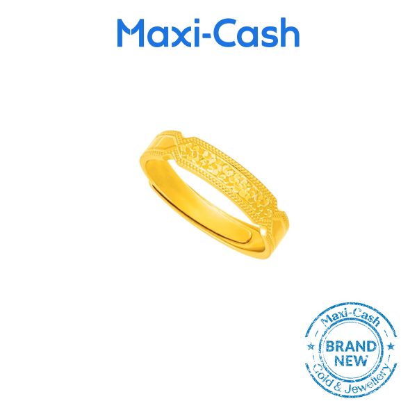 Eternal Spark Couple Ring in 999 Gold