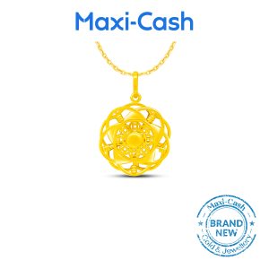 Eternal Bloom Pendant in 916 Gold