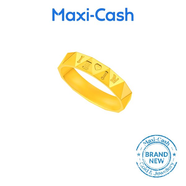 Timeless Vow Couple Ring in 999 Gold