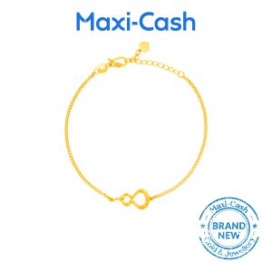 Infinity Serpent Bracelet in 999 Gold