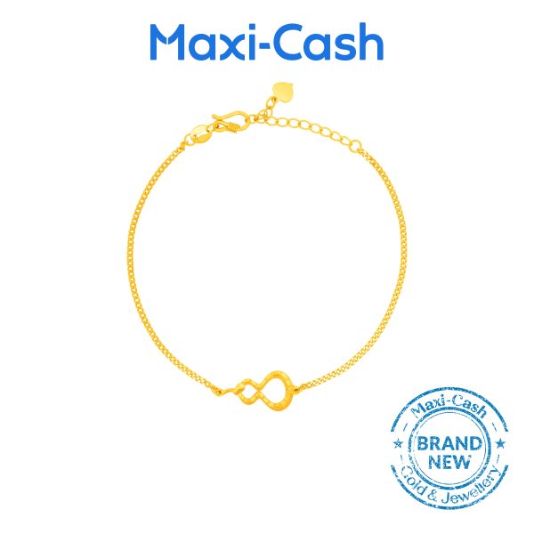 Infinity Serpent Bracelet in 999 Gold