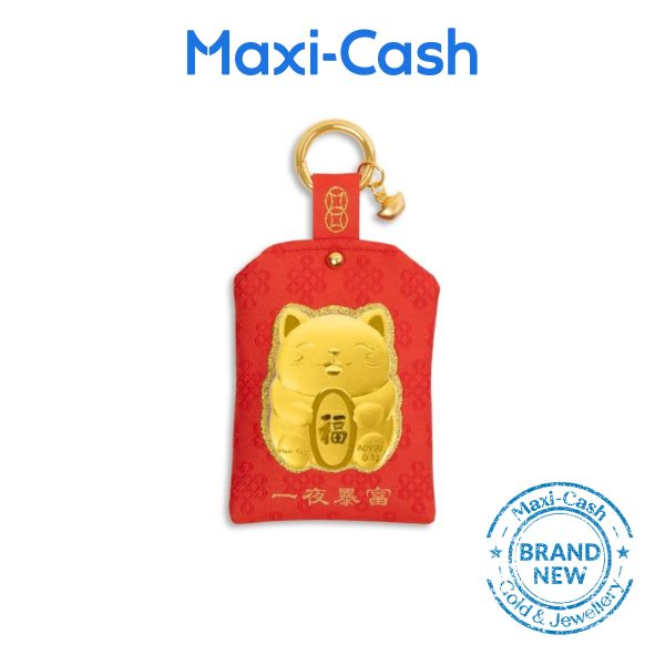 Lucky Charm Golden Windfall (Prosperity) in 999 Gold