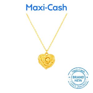Rosé Enchantment Necklace in 999 Gold
