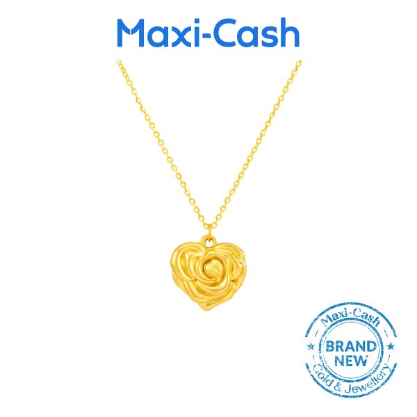 Rosé Enchantment Necklace in 999 Gold