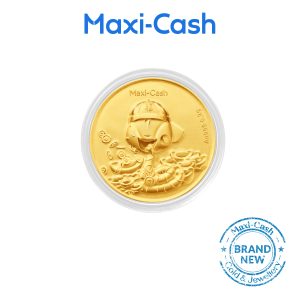 MediaCorp 嘻哈蛇 Xī Hā Shé 999 Pure Gold Coin (Round) in 999 Gold