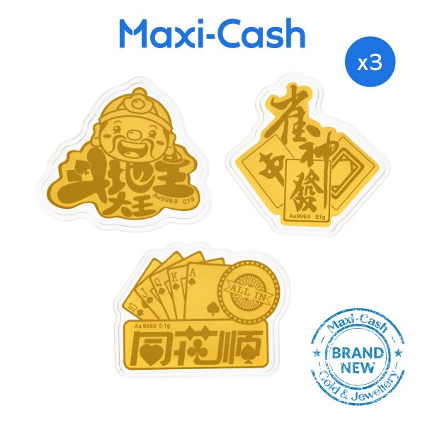 Lady Luck Gold Coin Bundle Deal [Bundle of 3]
