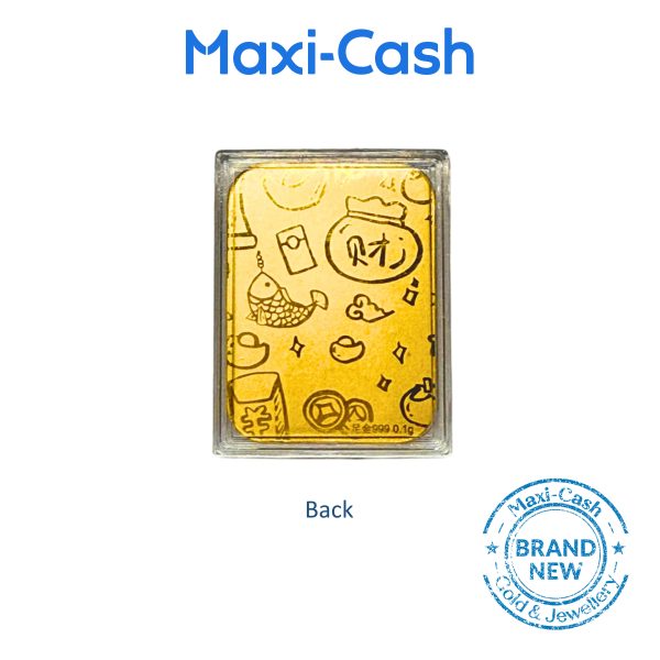 Huat Prosperity Gold Bar in 999 Gold - Image 2