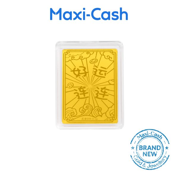 Wealth Magnet Gold Bar in 999 Gold - Image 2
