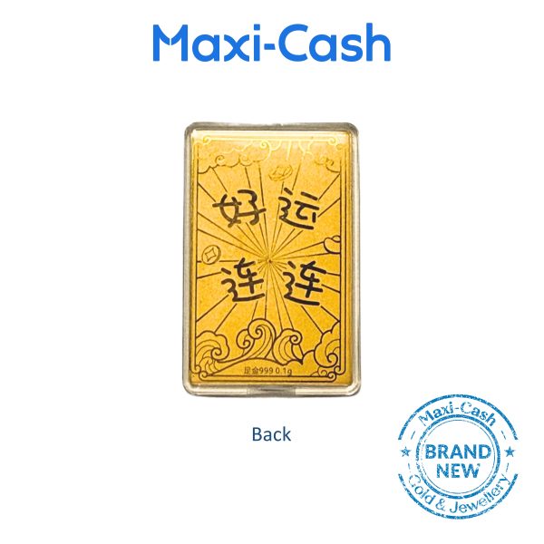 Wealth Magnet Gold Bar in 999 Gold - Image 2
