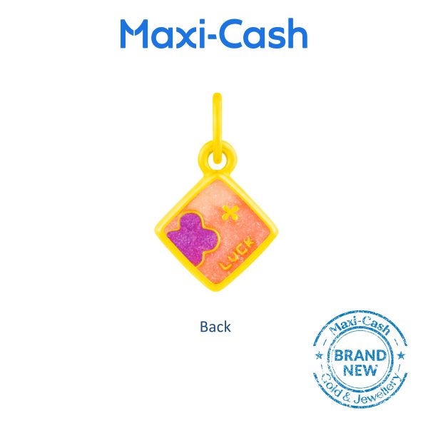 Luck and Happiness Fantasi Charm in 999 Gold - Image 2