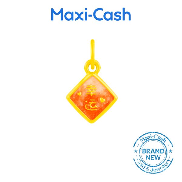 Luck and Happiness Fantasi Charm in 999 Gold
