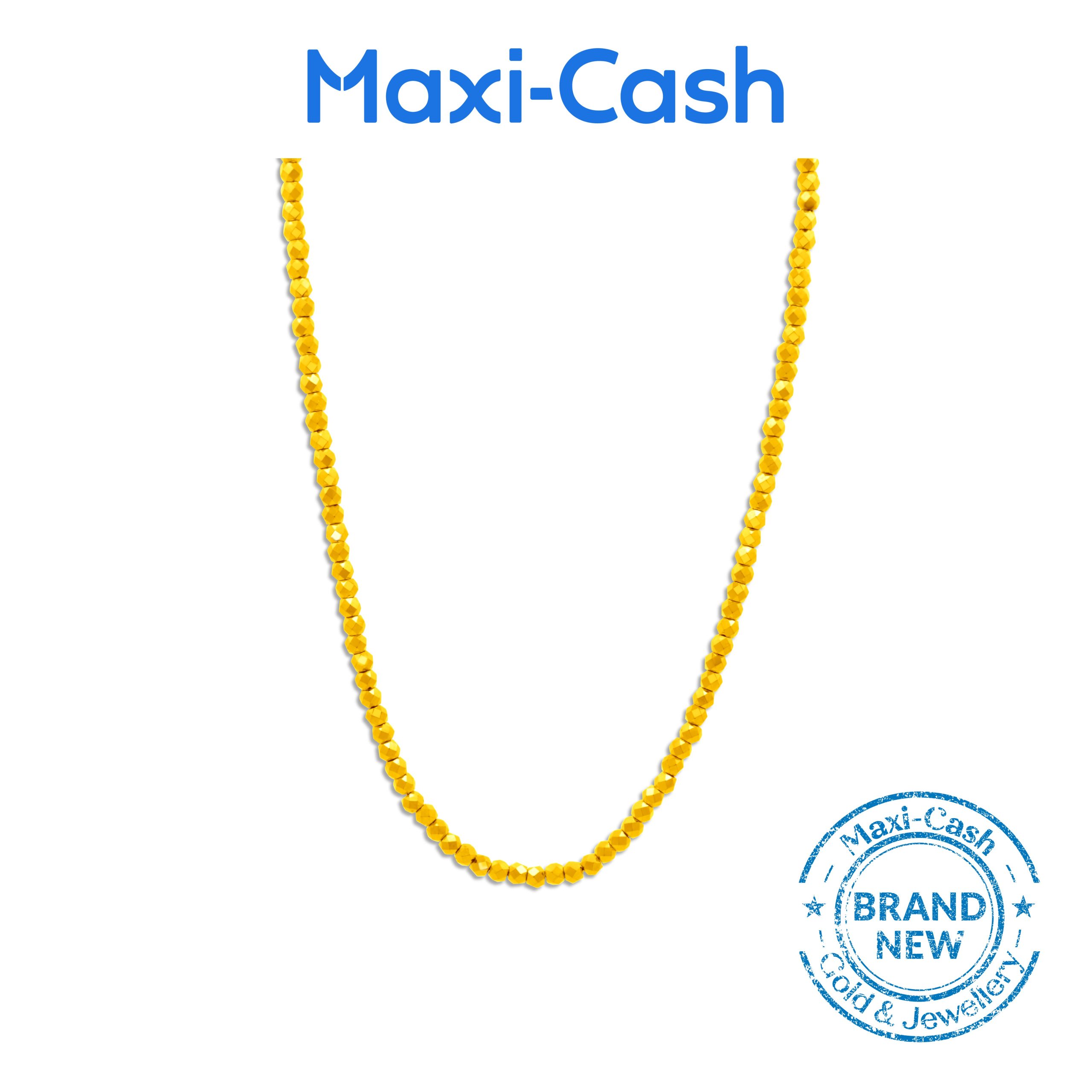 Beaded Chain in 999 Gold