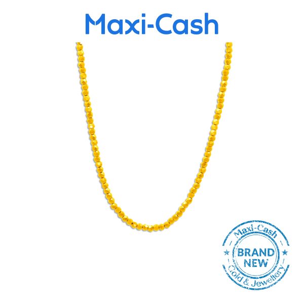Beaded Chain in 999 Gold