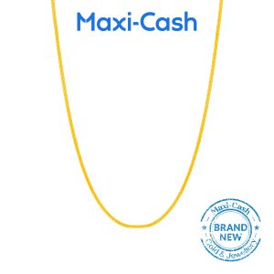 Minimalist Wheat Chain in 916 Gold