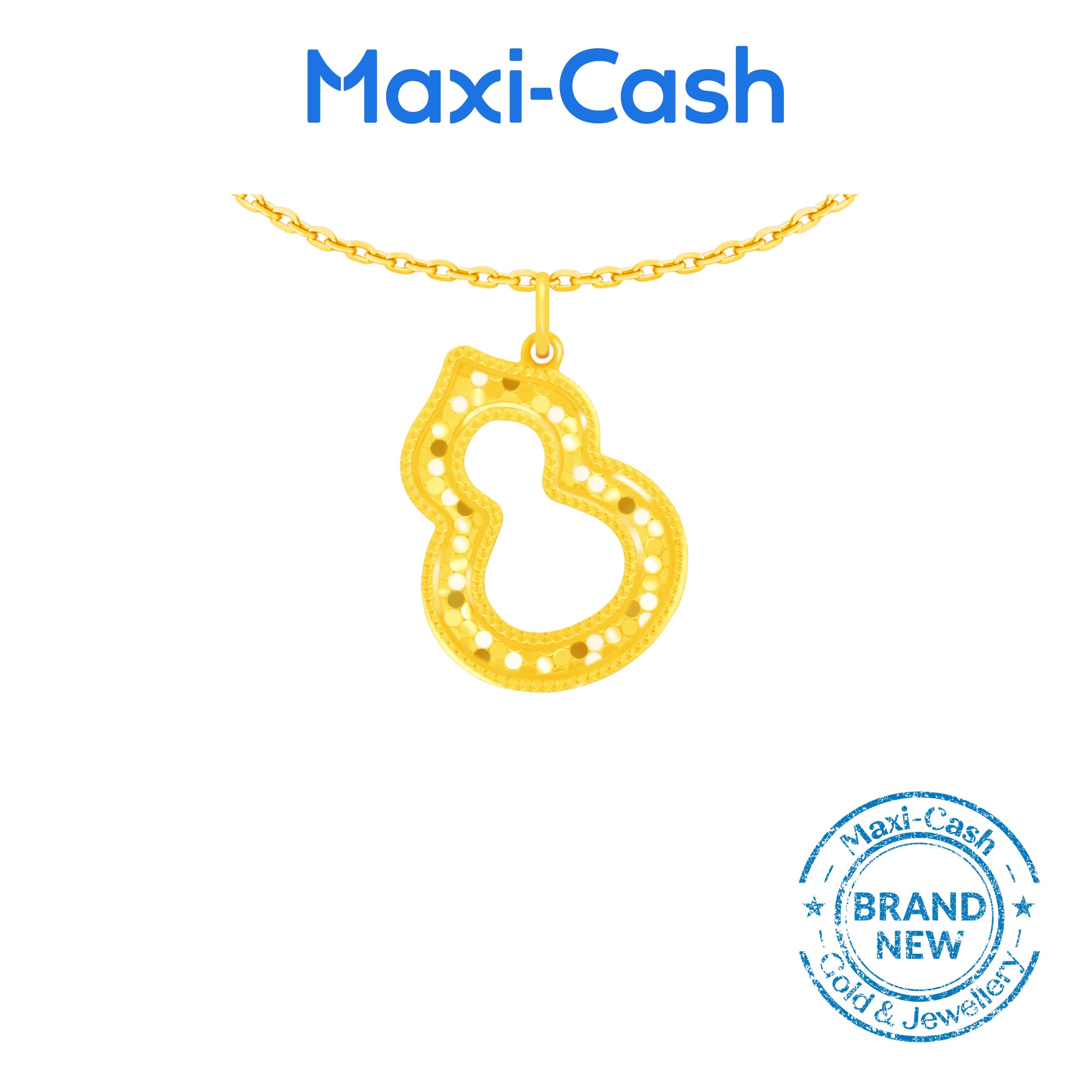 Golden Gourd (Hulu) Pendant in 999 Gold