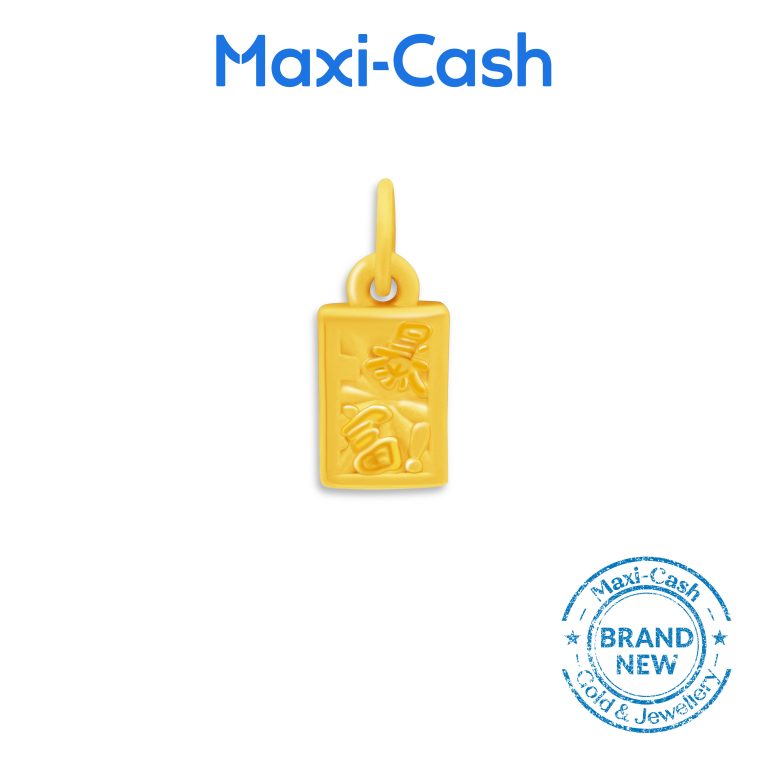 Blessing (Wealthy Overnight) Fantasi Charm in 999 Gold