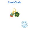 Blessing Cherry Blossom Nephrite Pendant in 999 Gold - Image 2