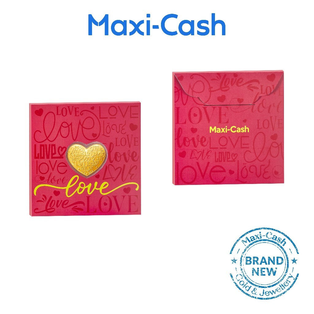 Endless Devotion Heart Gold Collectible in 999 Gold