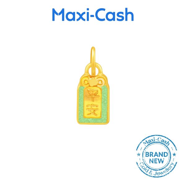Golden Peace & Wealth Fantasi Charm in 999 Gold - Image 2