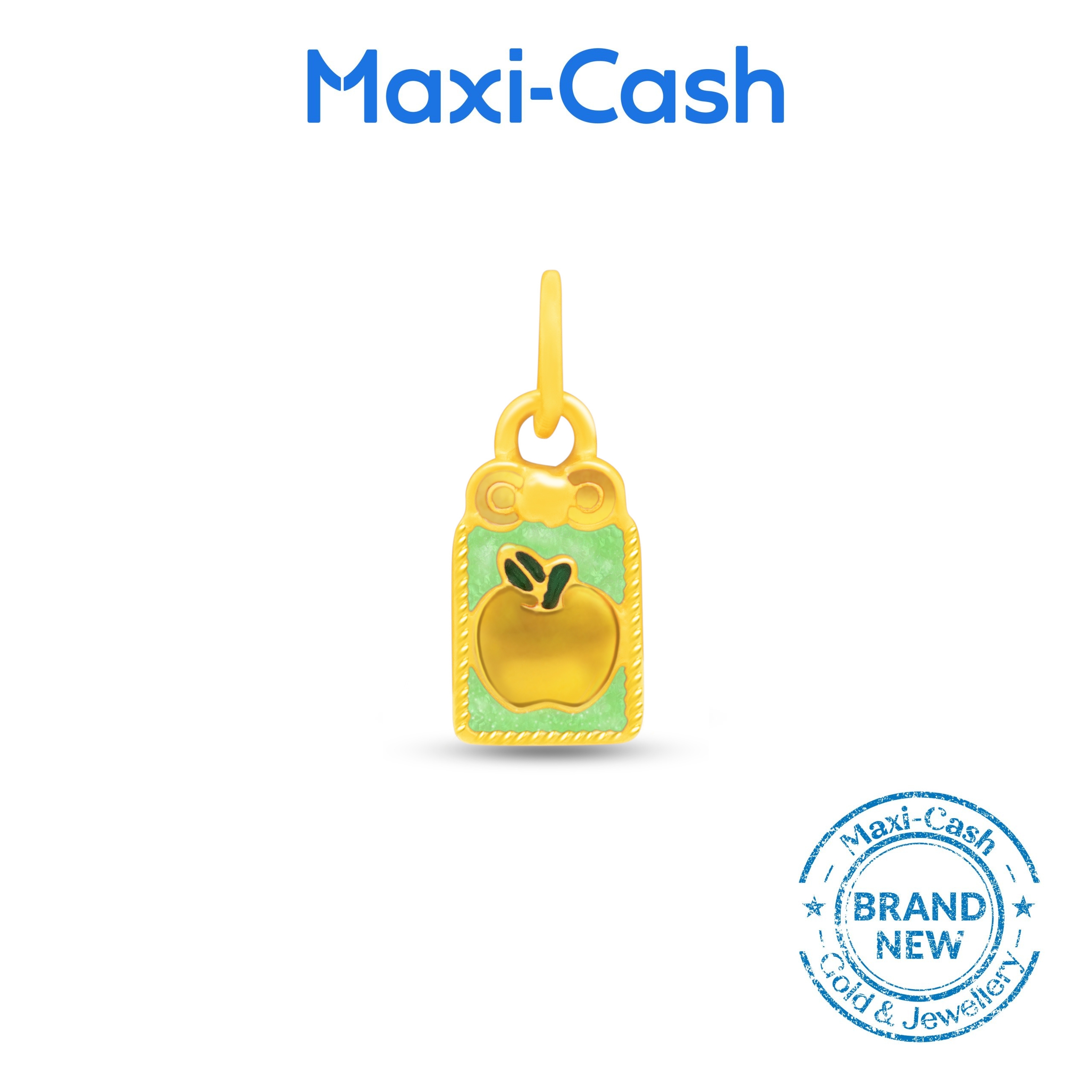 Golden Peace & Wealth Fantasi Charm in 999 Gold