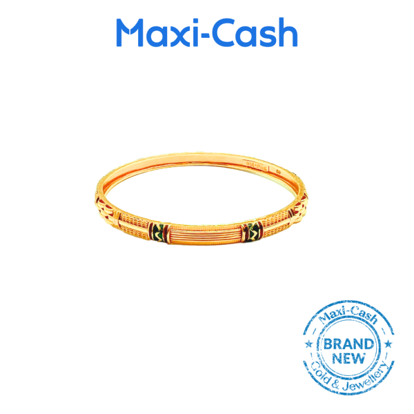Kanika Harmony Bangle in 916 Gold