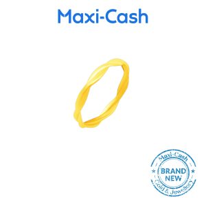 Eternal Twist Ring in 916 Gold