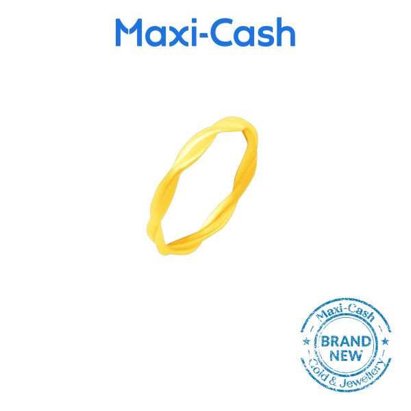 Eternal Twist Ring in 916 Gold