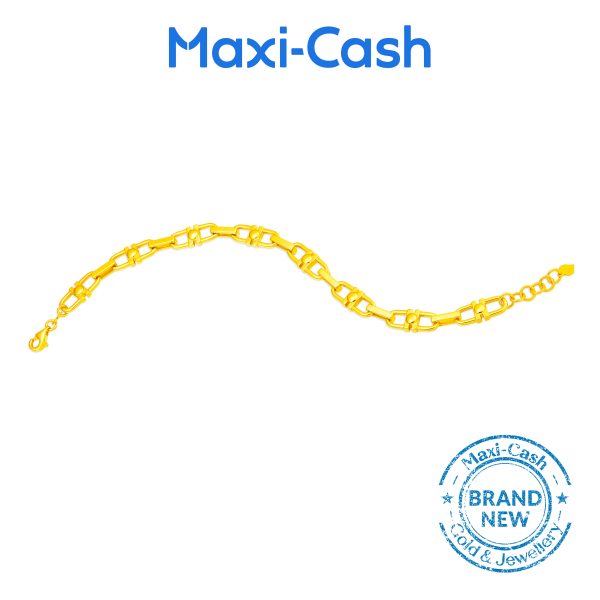 Link Promise Bracelet in 916 Gold